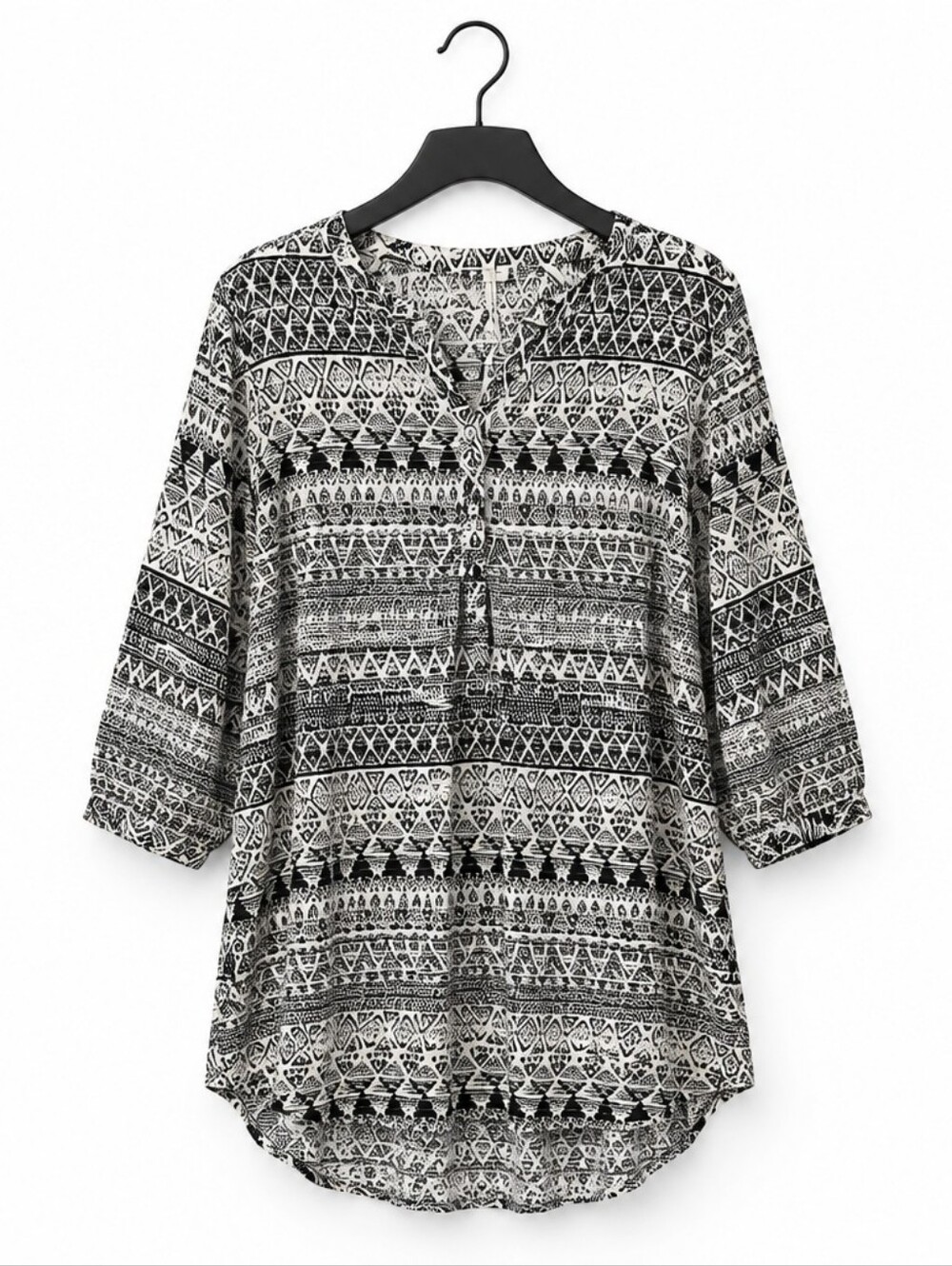 Grand & Greene Geometric Pattern Shirt - XL
